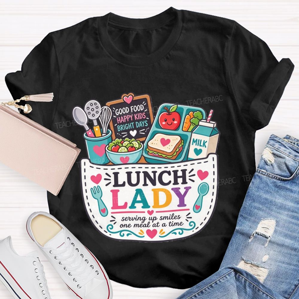 Good Food Happy Kids Bright Days T-shirt