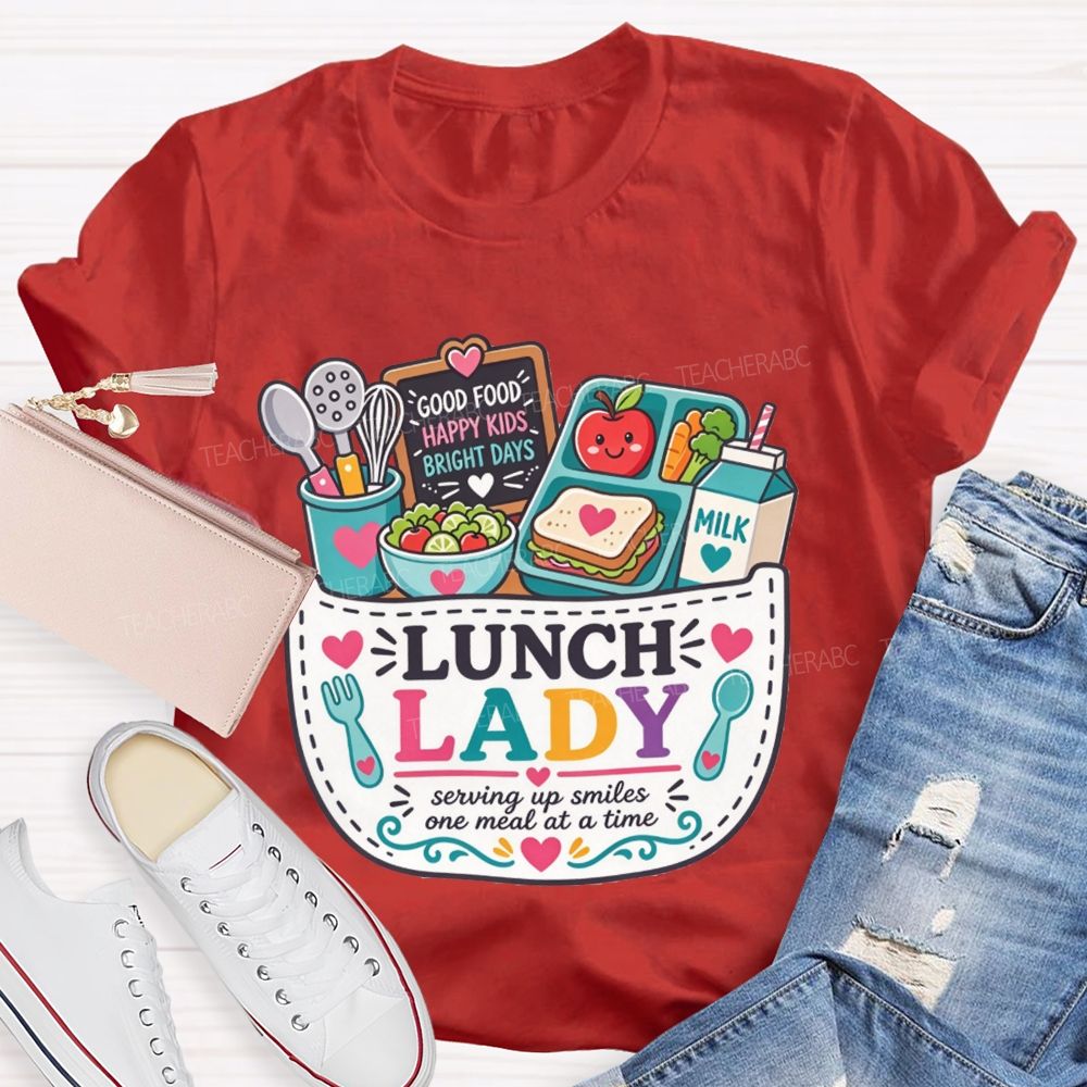 Good Food Happy Kids Bright Days T-shirt