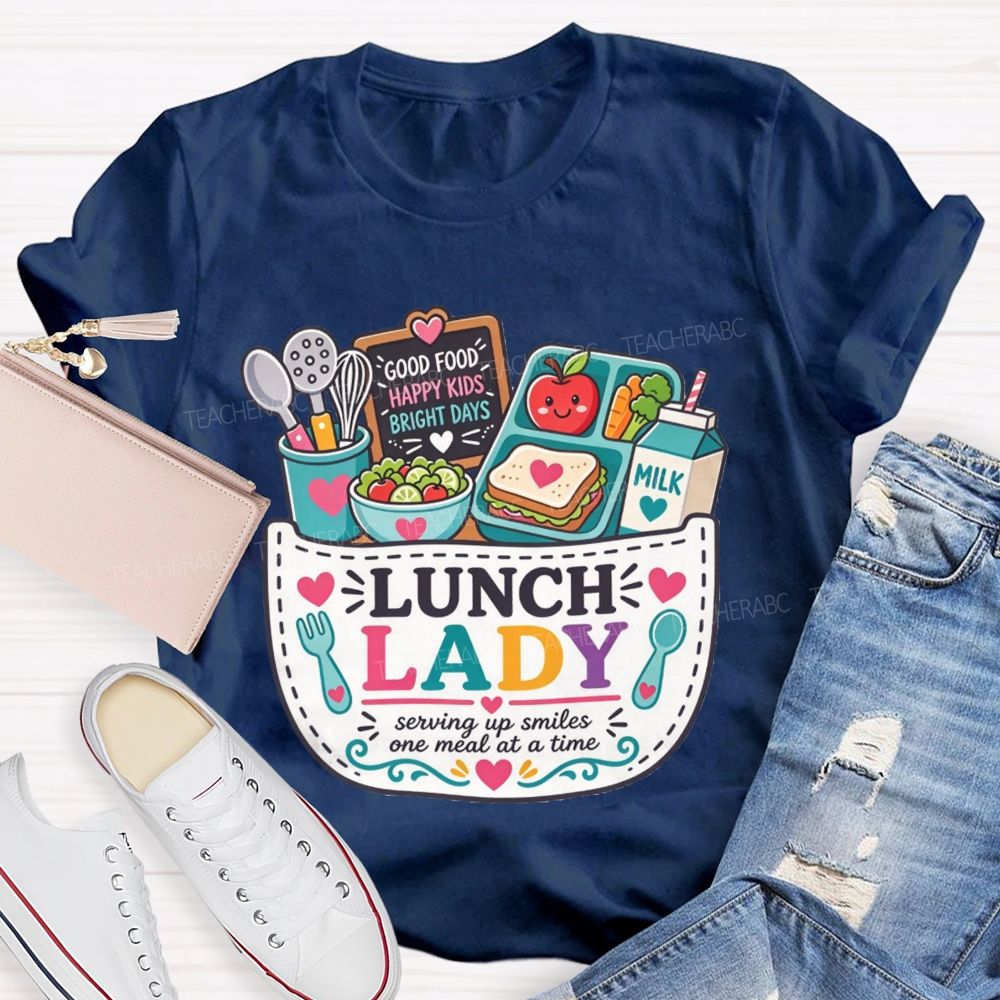 Good Food Happy Kids Bright Days T-shirt