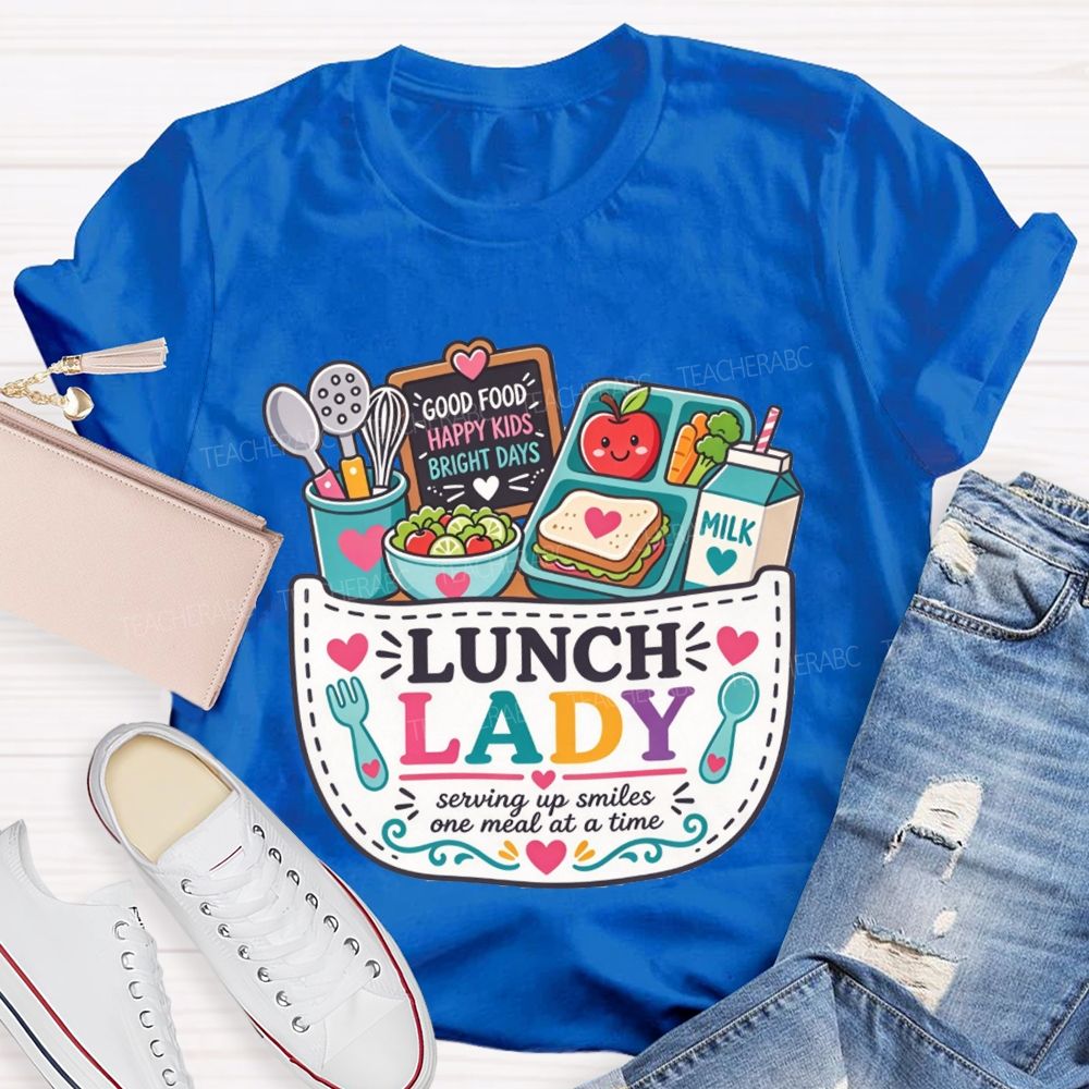 Good Food Happy Kids Bright Days T-shirt
