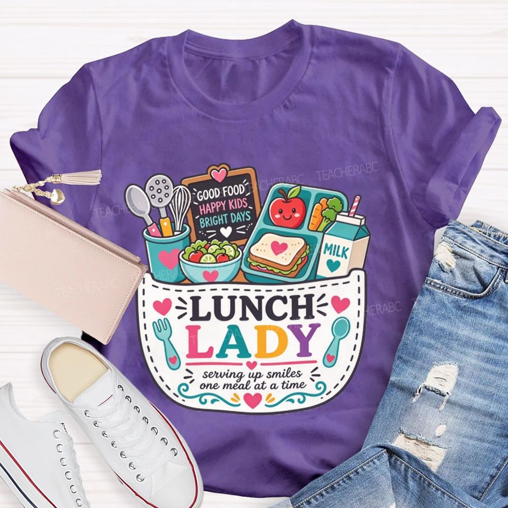 Good Food Happy Kids Bright Days T-shirt