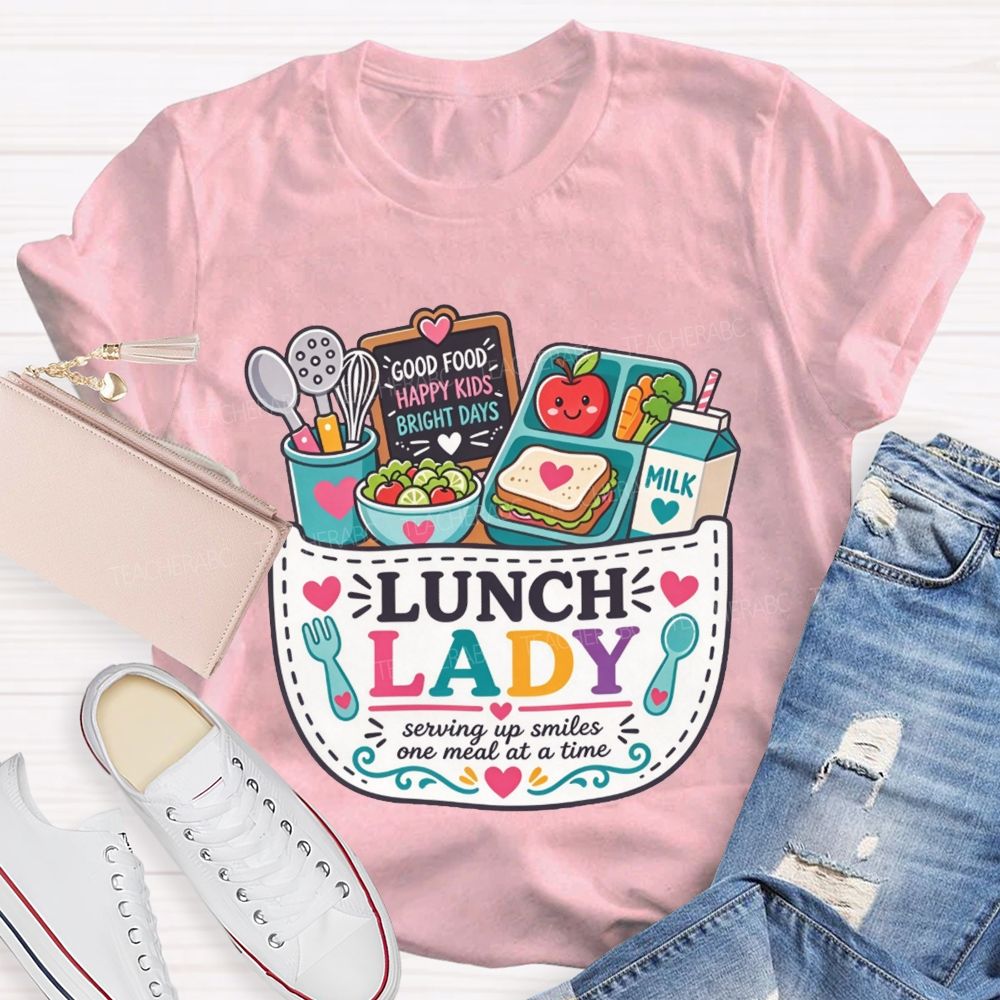 Good Food Happy Kids Bright Days T-shirt