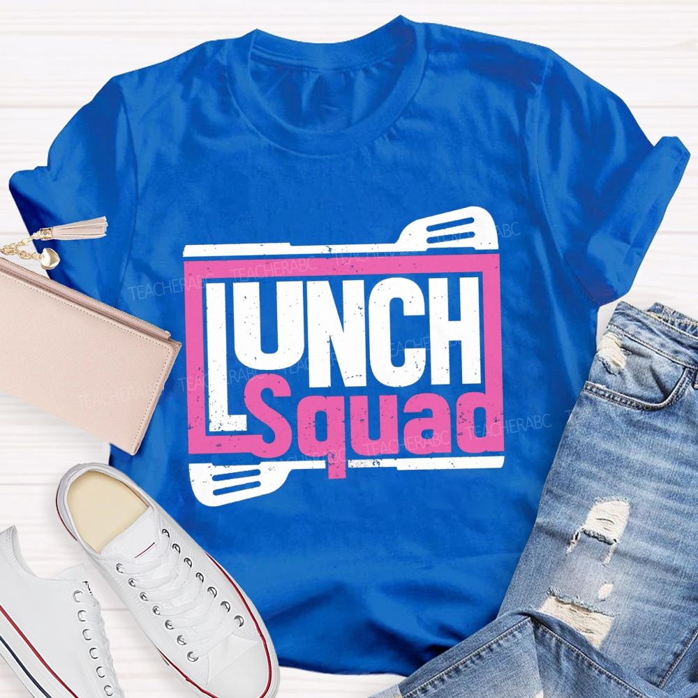 Lunch Lady Squad Retro Spatula T-shirt