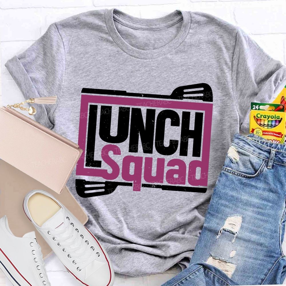 Lunch Lady Squad Retro Spatula T-shirt