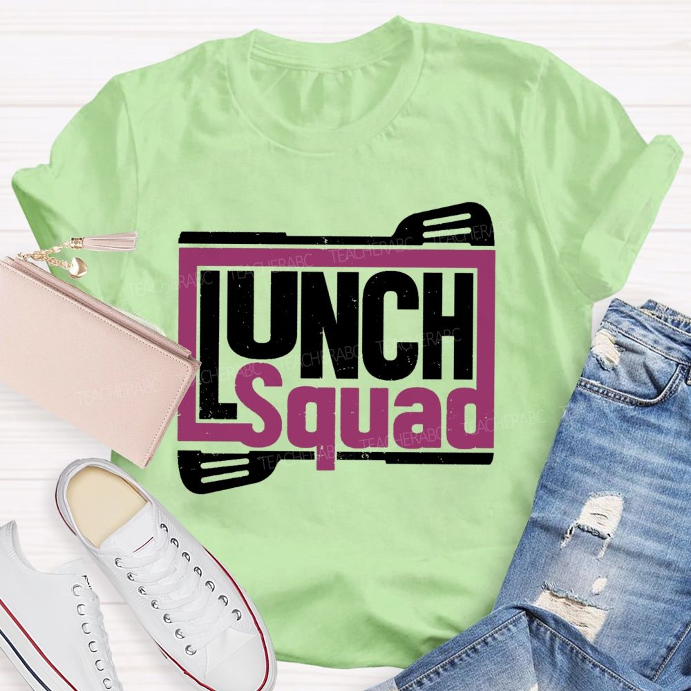 Lunch Lady Squad Retro Spatula T-shirt