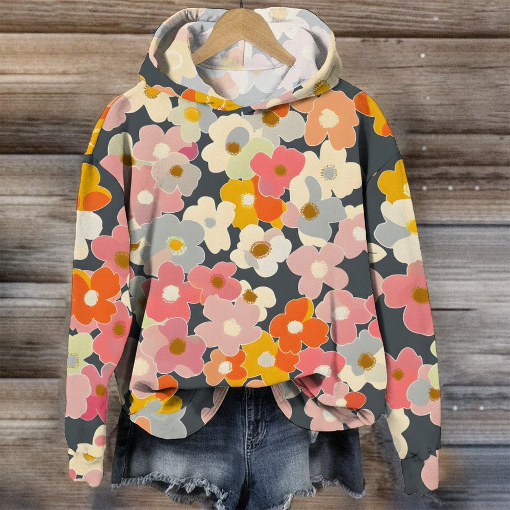 Bright Flower Hoodie