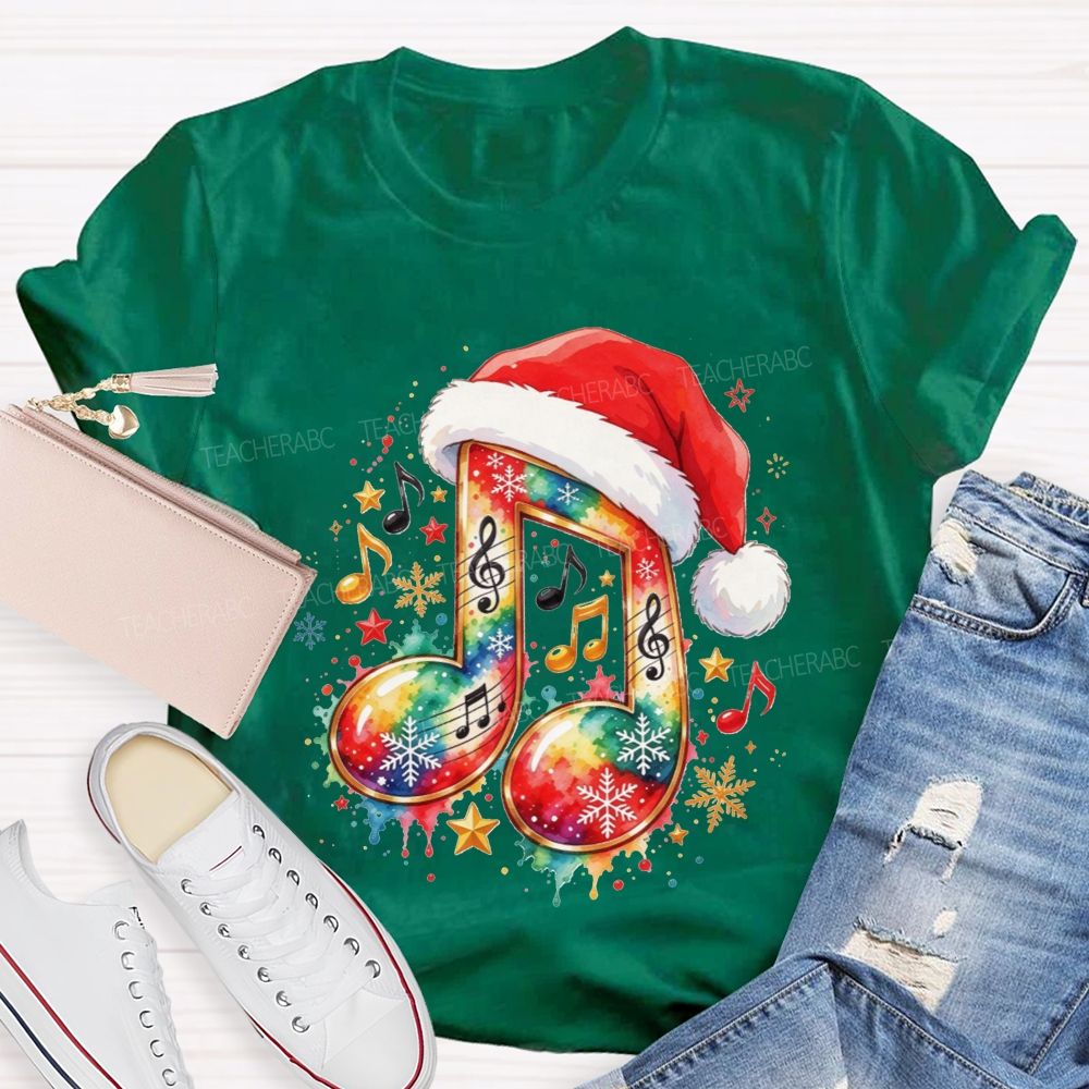 Making Melodies This Holiday Season Music Teacher T-shirt