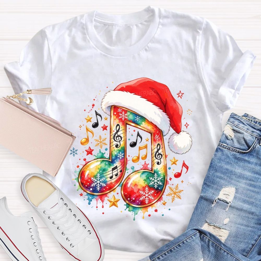 Making Melodies This Holiday Season Music Teacher T-shirt