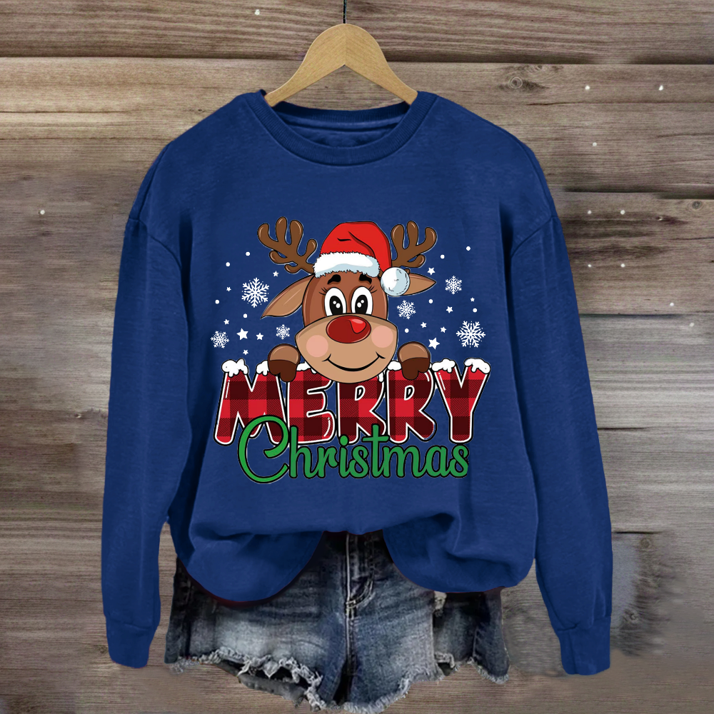 Reindeer Merry Christmas Sweatshirt