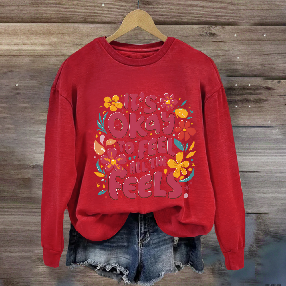 Celebrate Minds of All Kinds Floral Sweatshirt