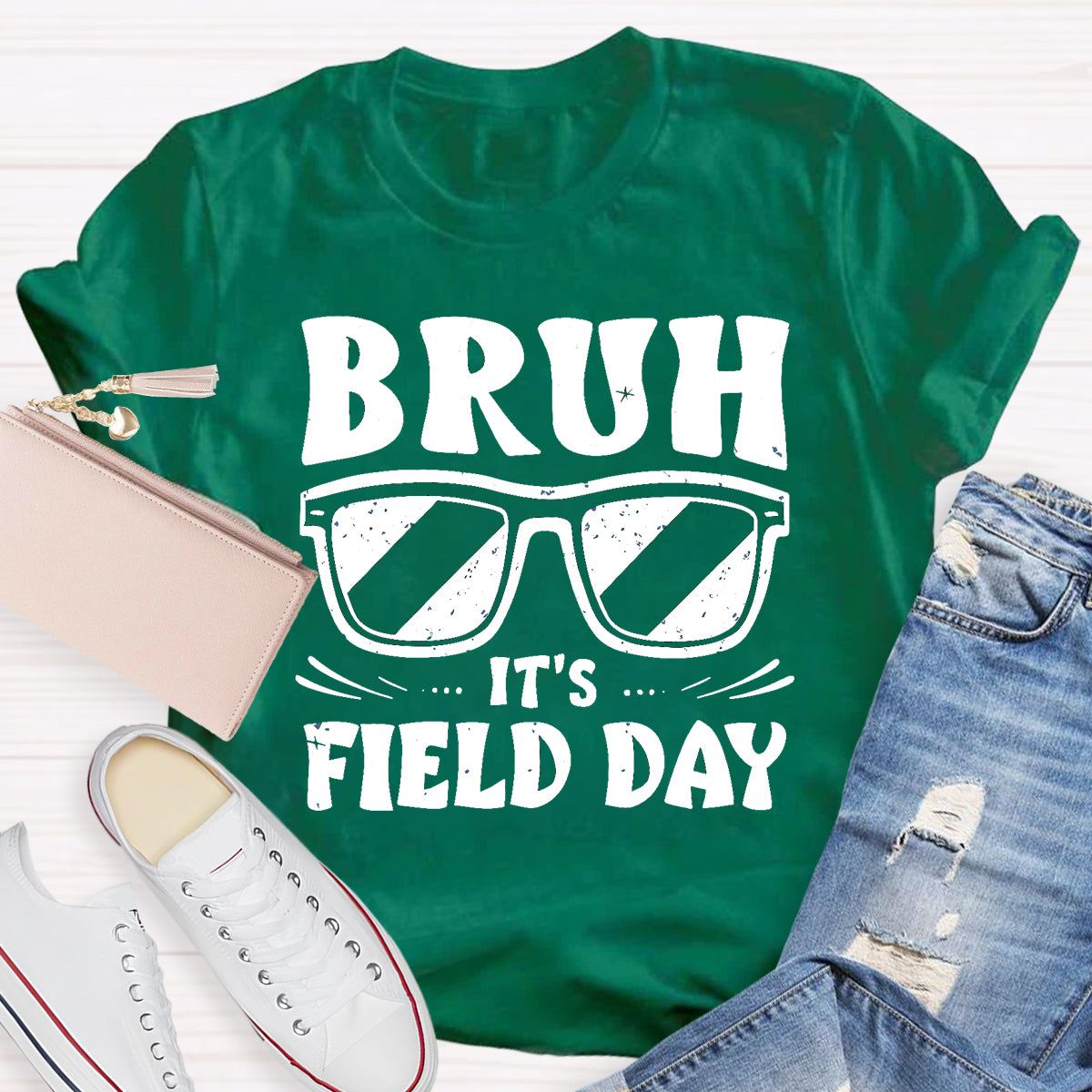 Bruh It's Field Day Teacher T-Shirt