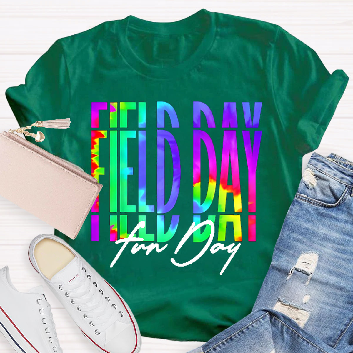 Field Day Fun Day Teacher T-Shirt