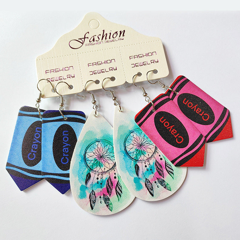 Music Math Teacher's Earrings Set