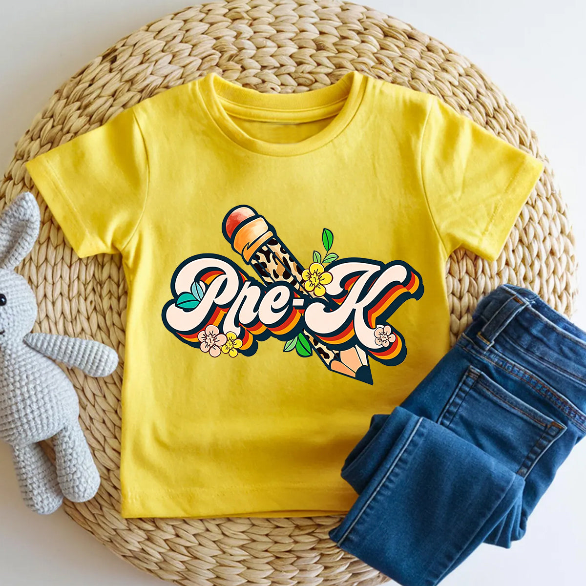 Personalized Grade Wild And Ready For Pre-K Toddler T-shirts