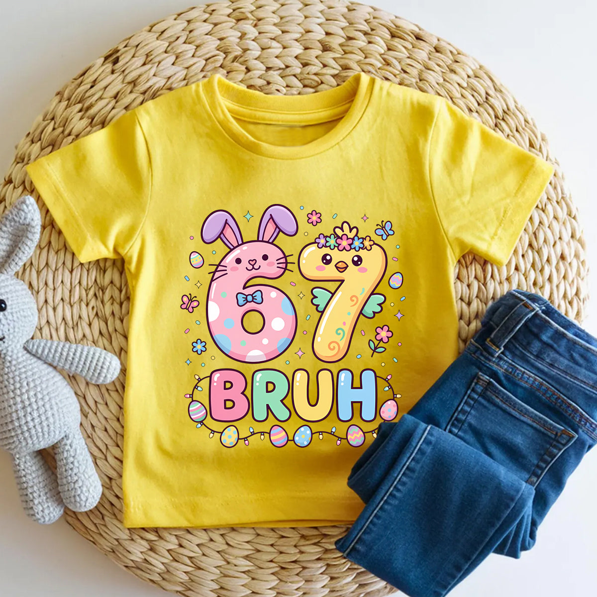 Six Seven Easter Day Toddler T-shirts