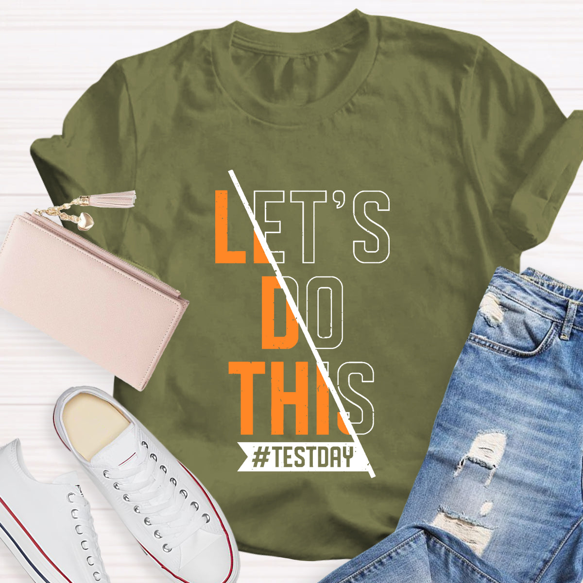 Let's Go This Test Day Teacher T-Shirt