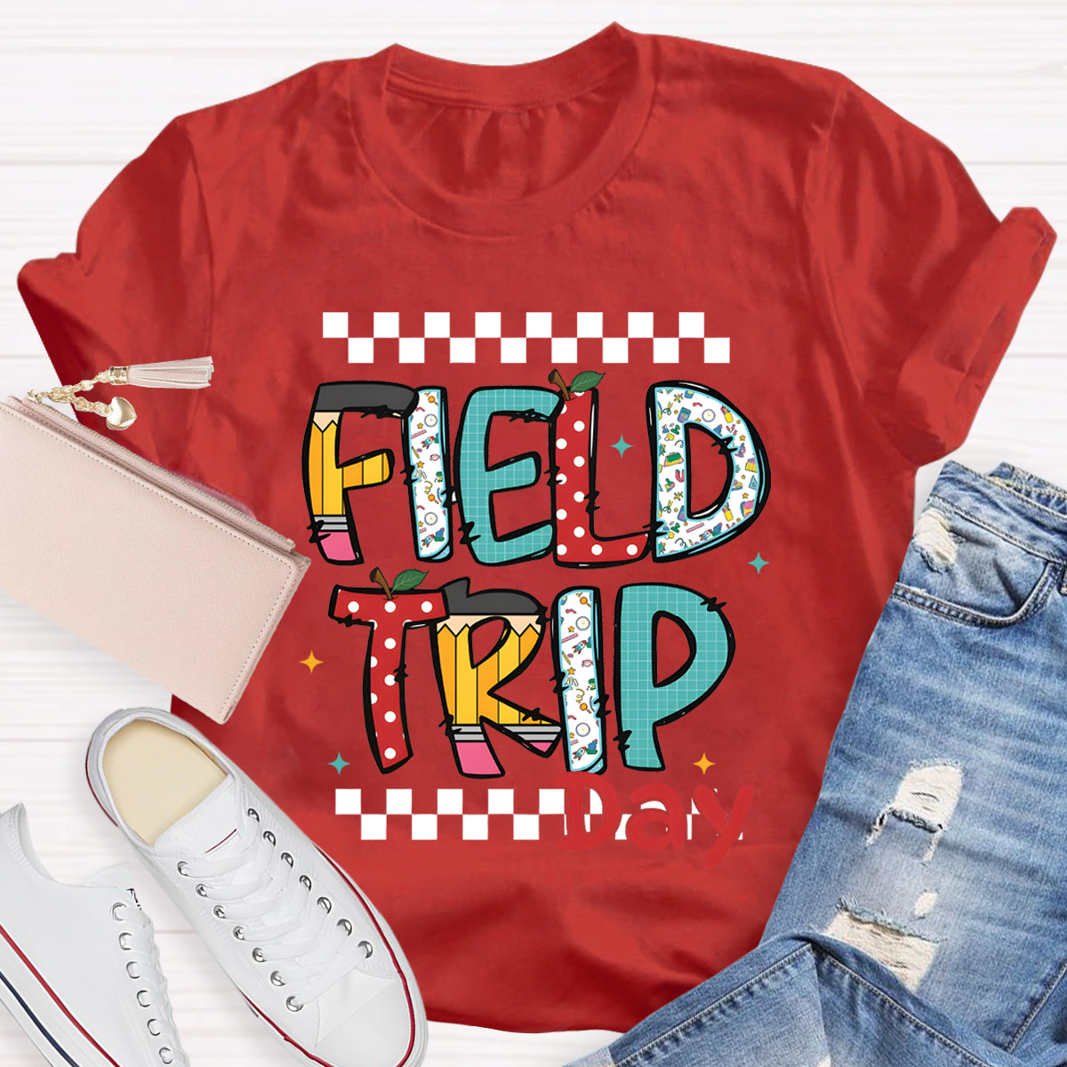 Field Trip Day Teacher T-Shirt