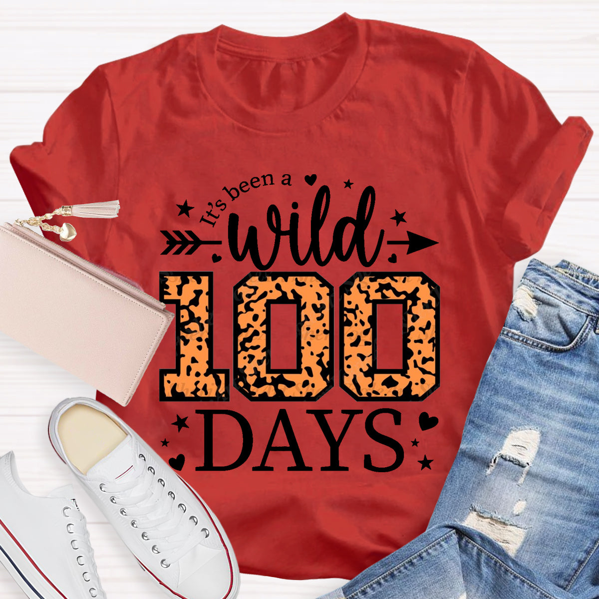 It'S Been A Wild 100 Days T-Shirt