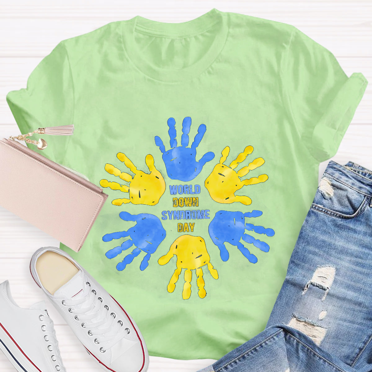 World Down Syndrome Day Teacher T-Shirt