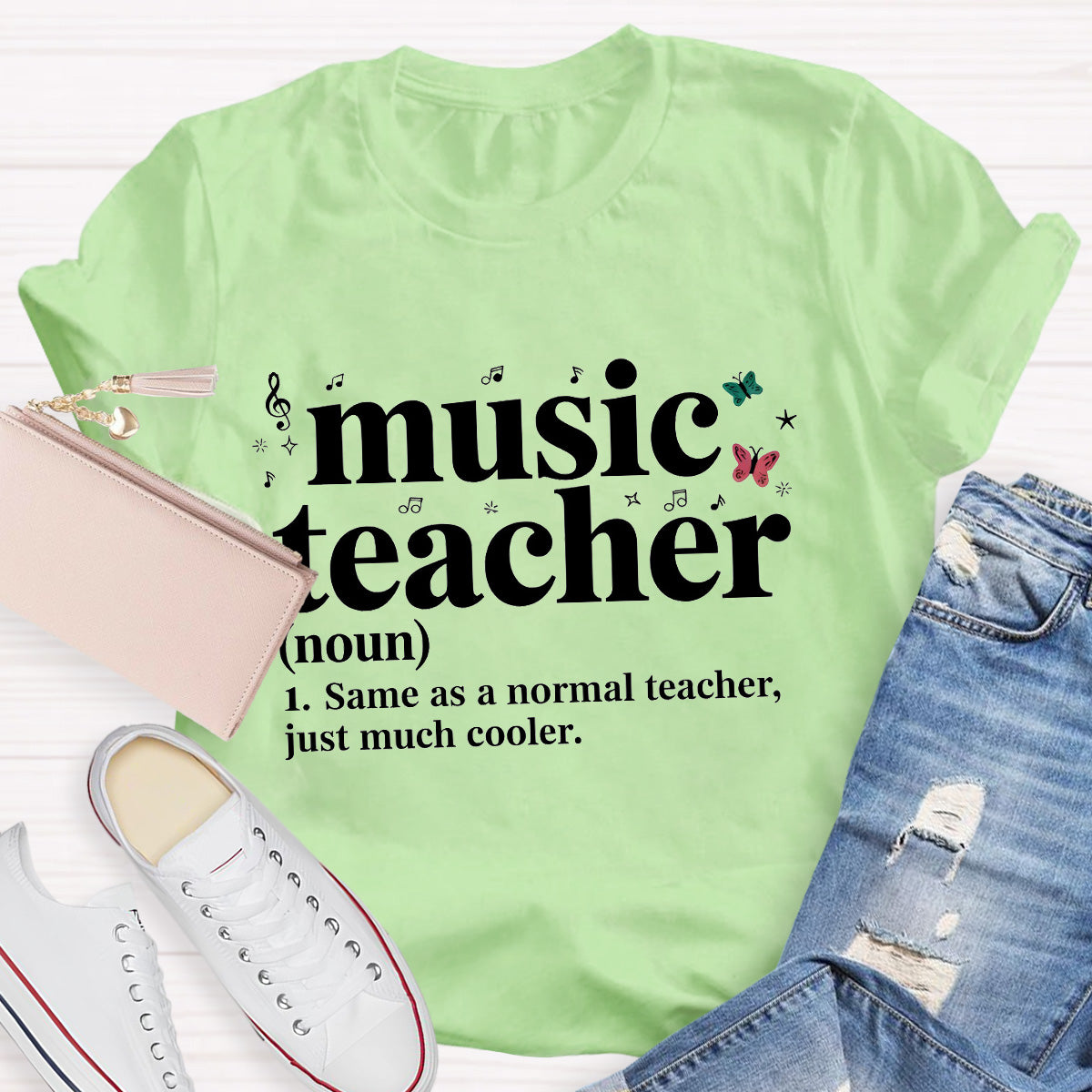 Music Teacher Just Much Cooler Teacher T-Shirt