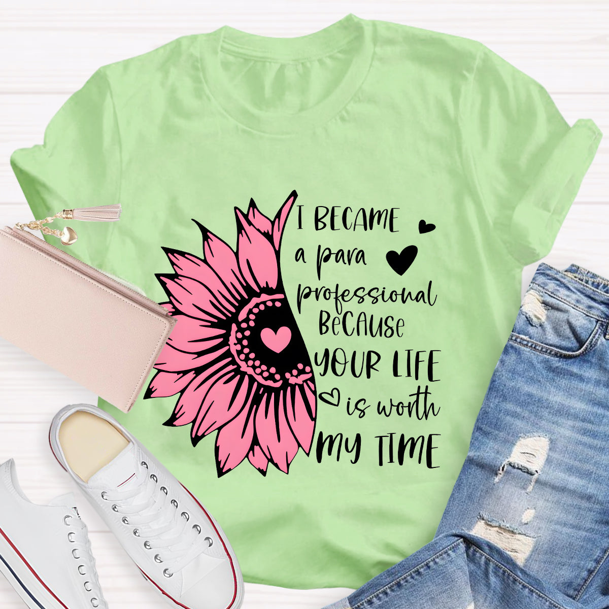 I Became A Para Teacher T-Shirt