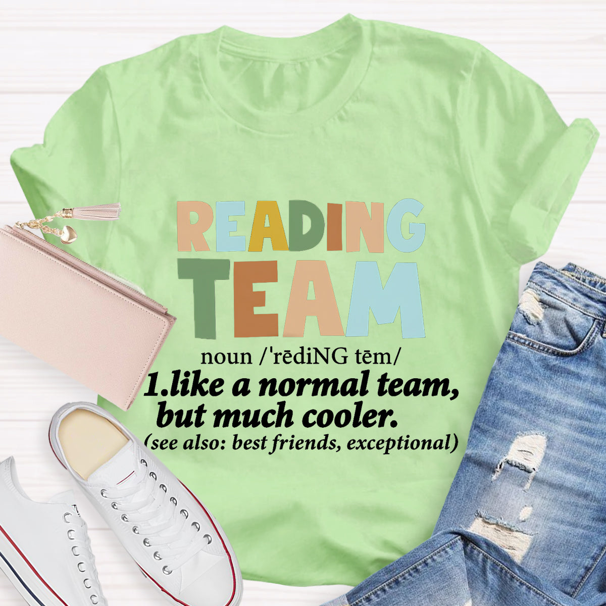 Reading Team Like A Normal Team But Cooler T-Shirt