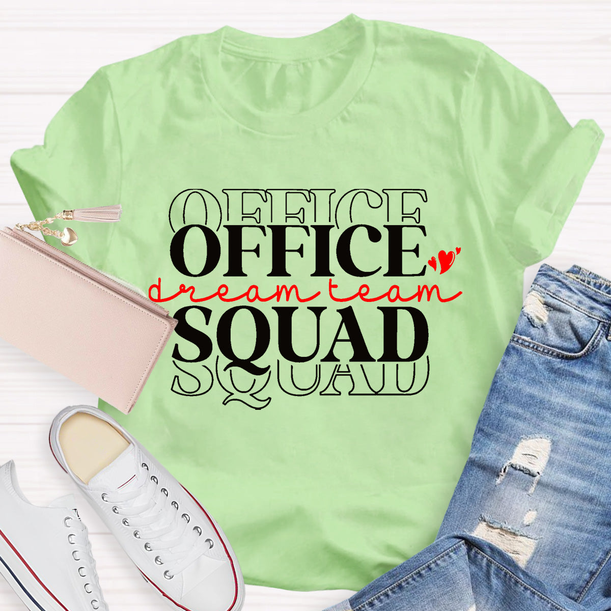 Office Squad Dream Team Teacher T-Shirt