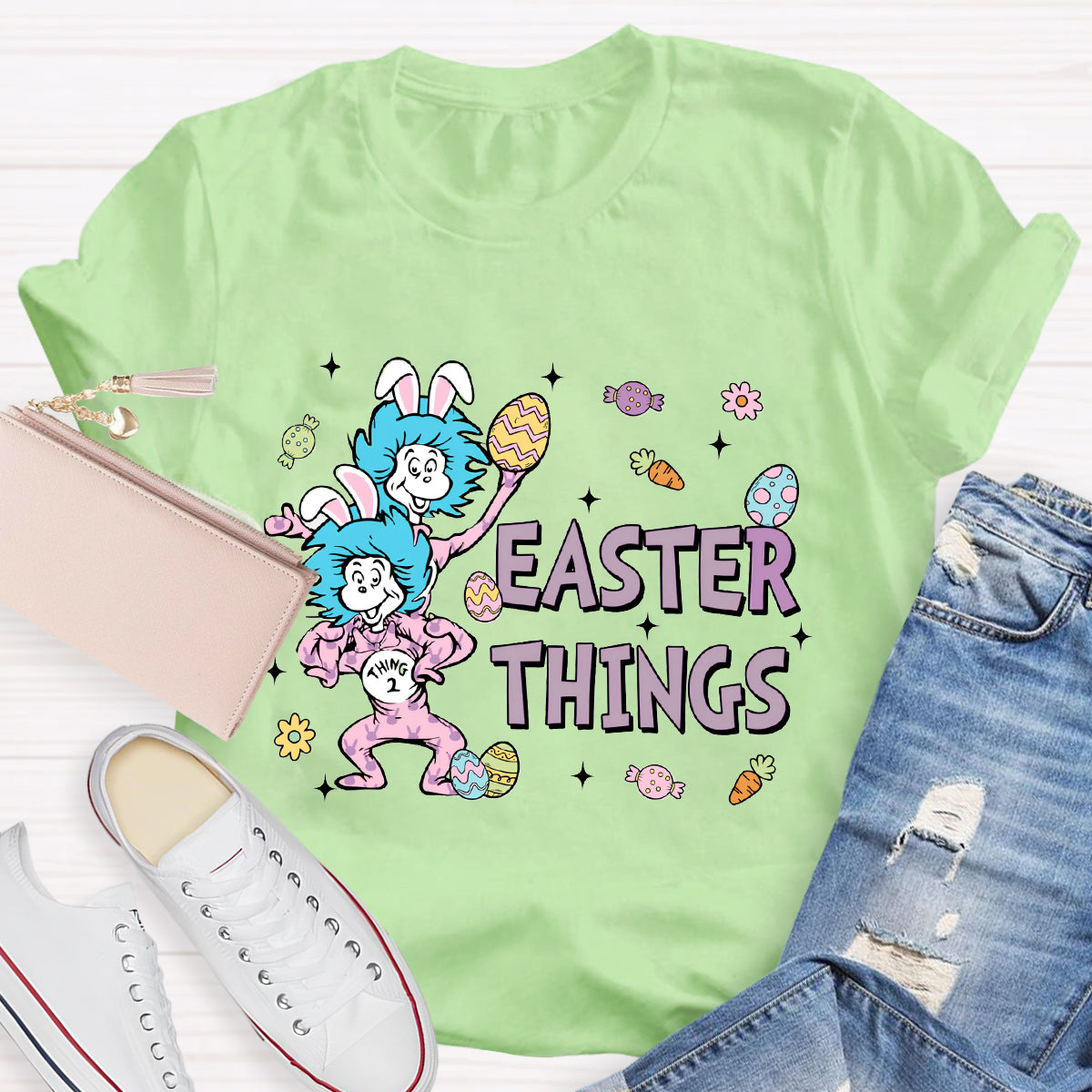 Easter Things Teacher T-Shirt