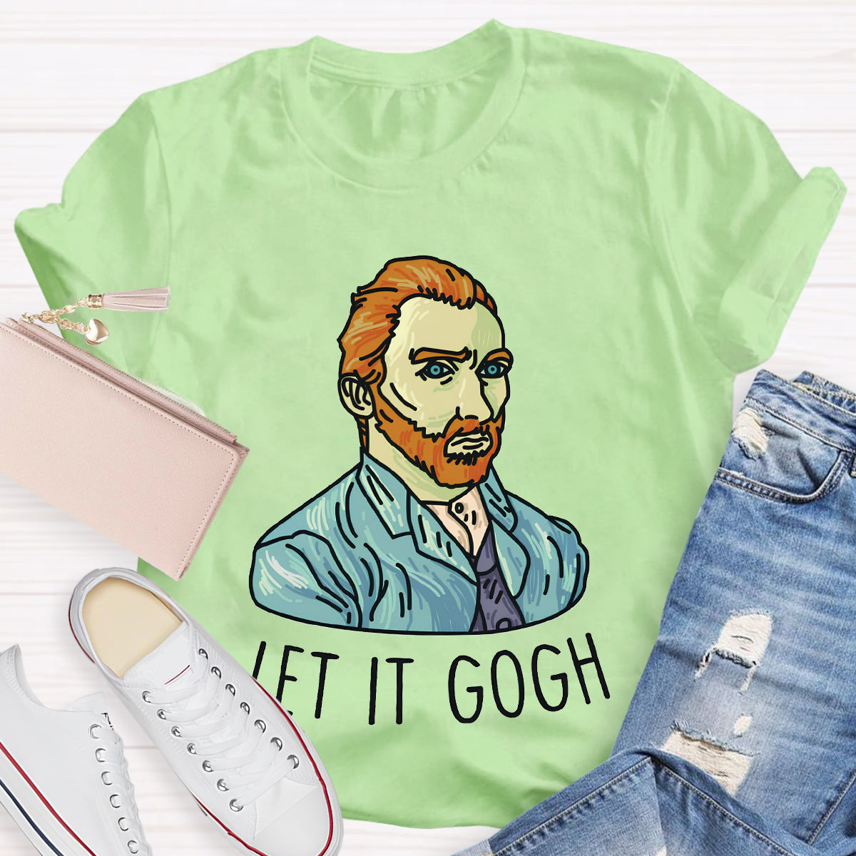 Let It Go Art Teacher T-Shirt