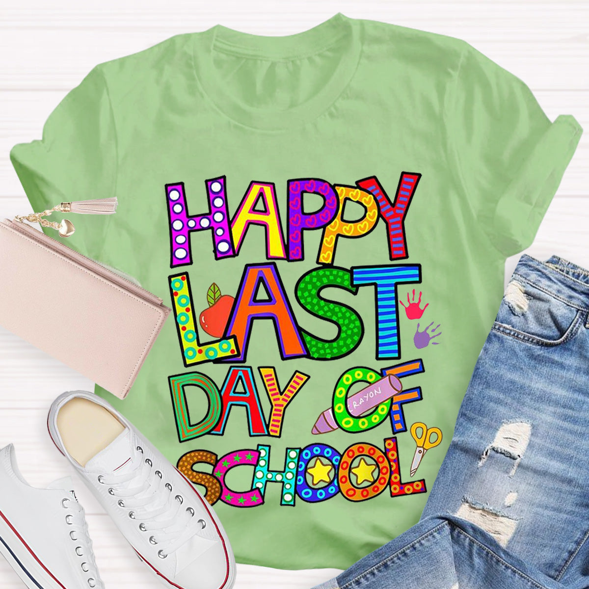 Happy Last Day Of School Teacher T-Shirt