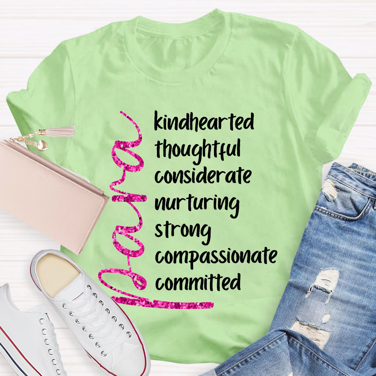 Para Kindhearted Thoughtful Teacher T-Shirt
