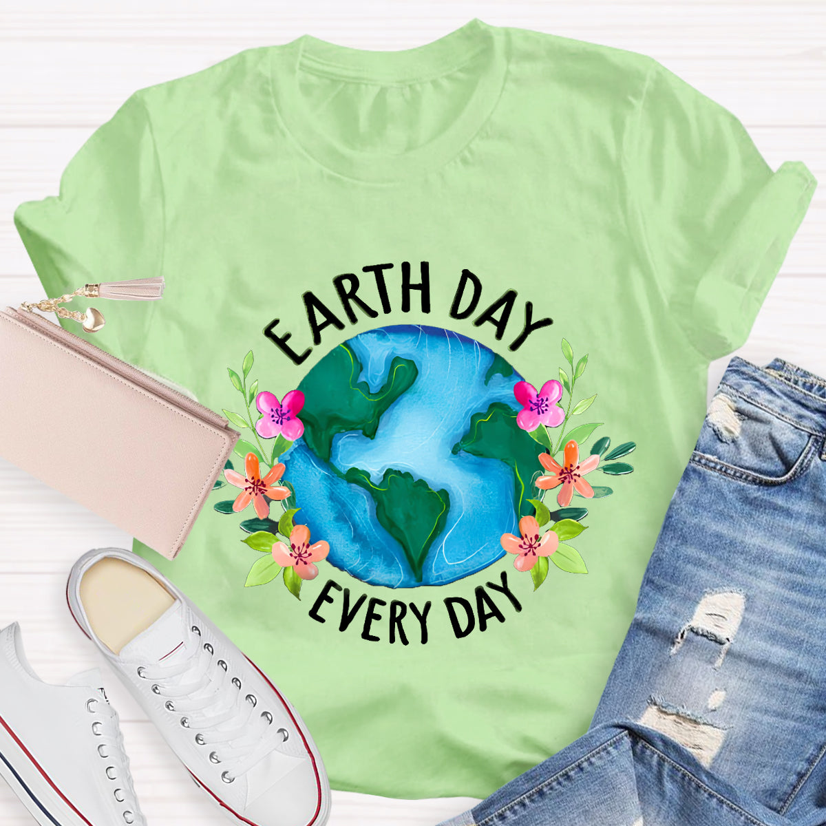 Earth Day Every Day Environmental T-Shirt