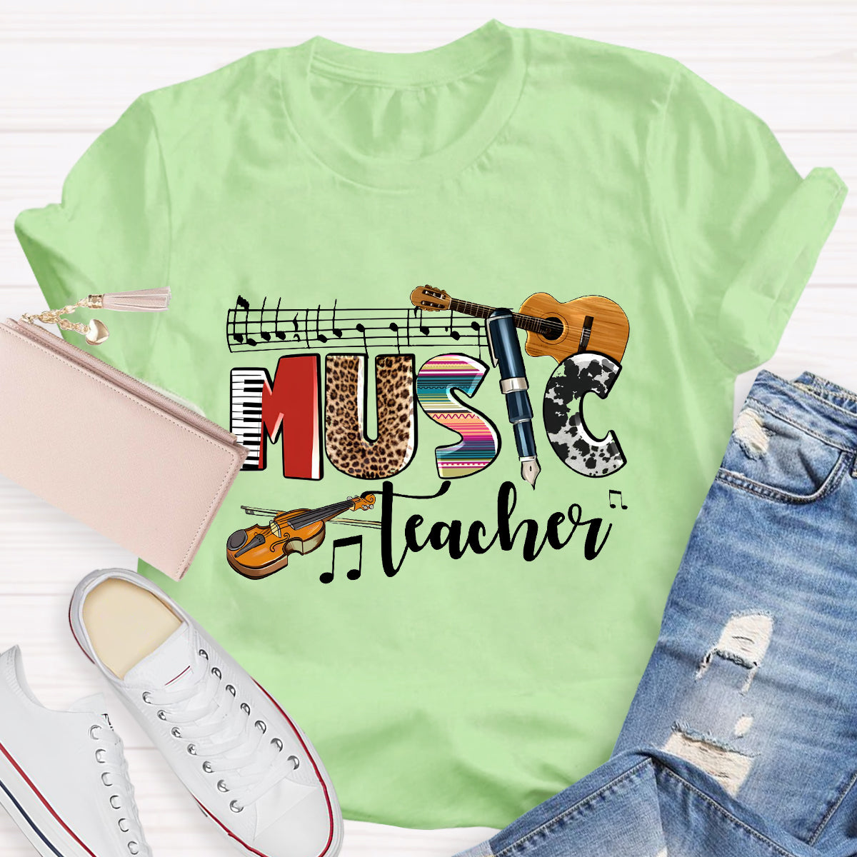 Musical Instrument Music Teacher T-Shirt