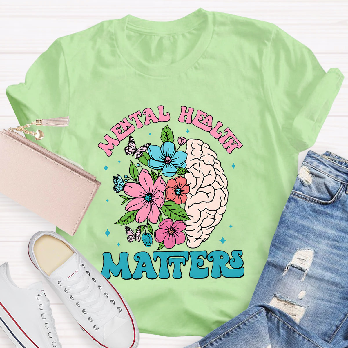 Mental Health Matters Teacher T-Shirt