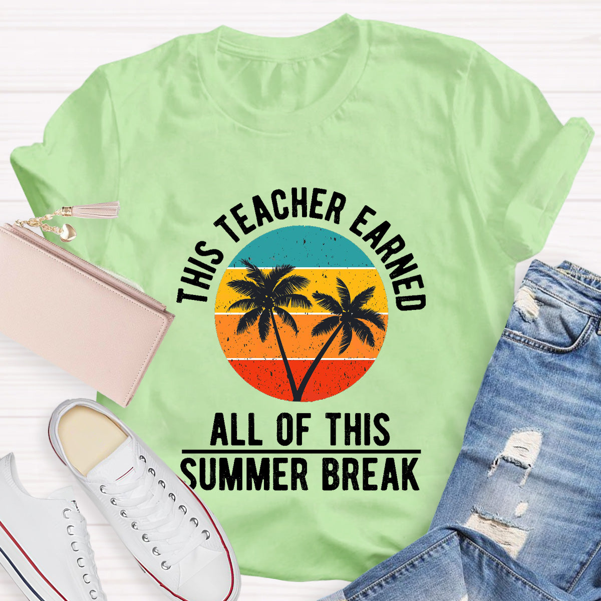 All Of This Summer Break Teacher T-Shirt