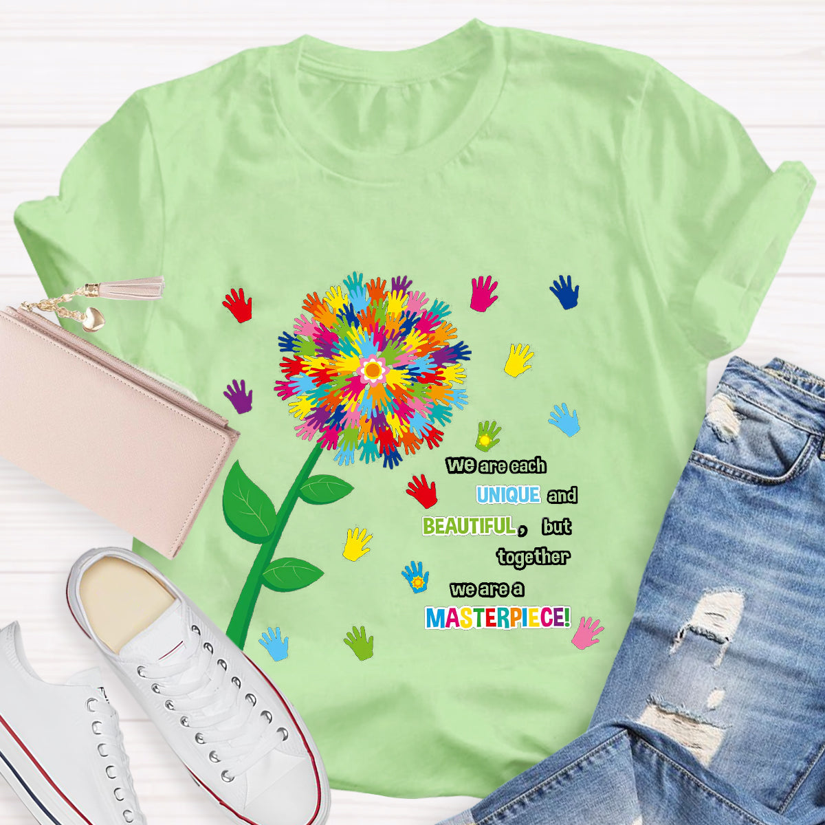 We Are Each Unique And Beautiful T-Shirt