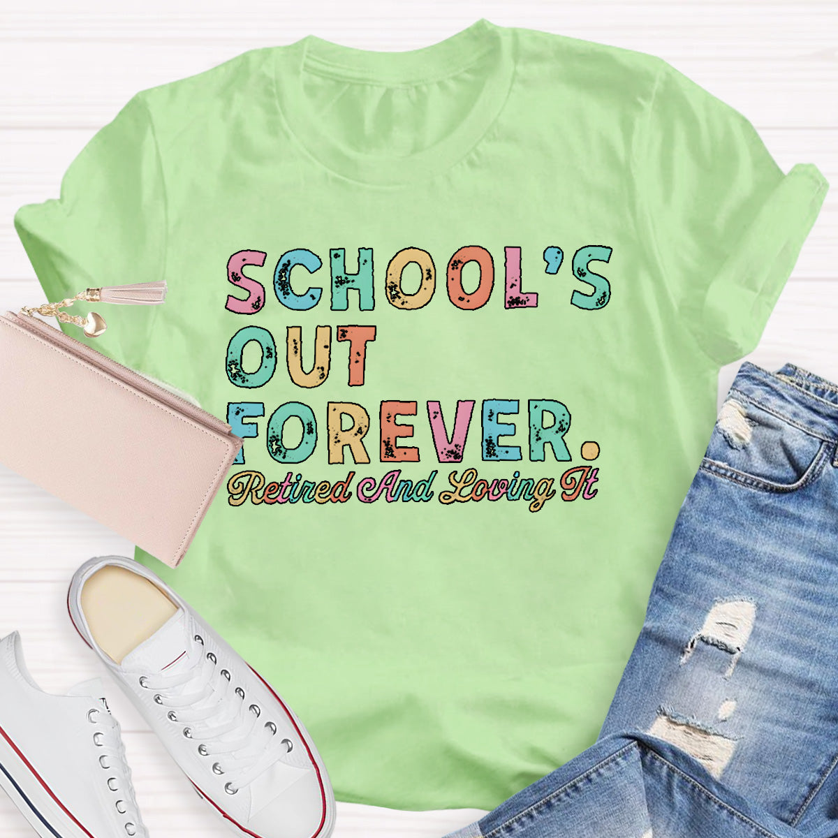 School's Out Forever Teacher T-Shirt