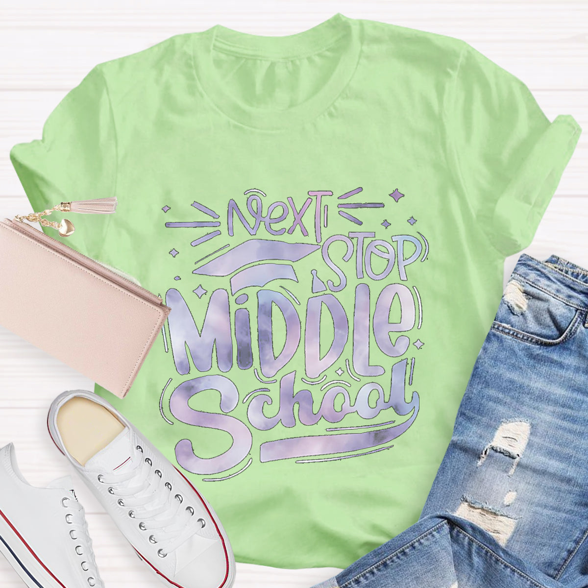 Next Stop Middle School Teacher T-Shirt