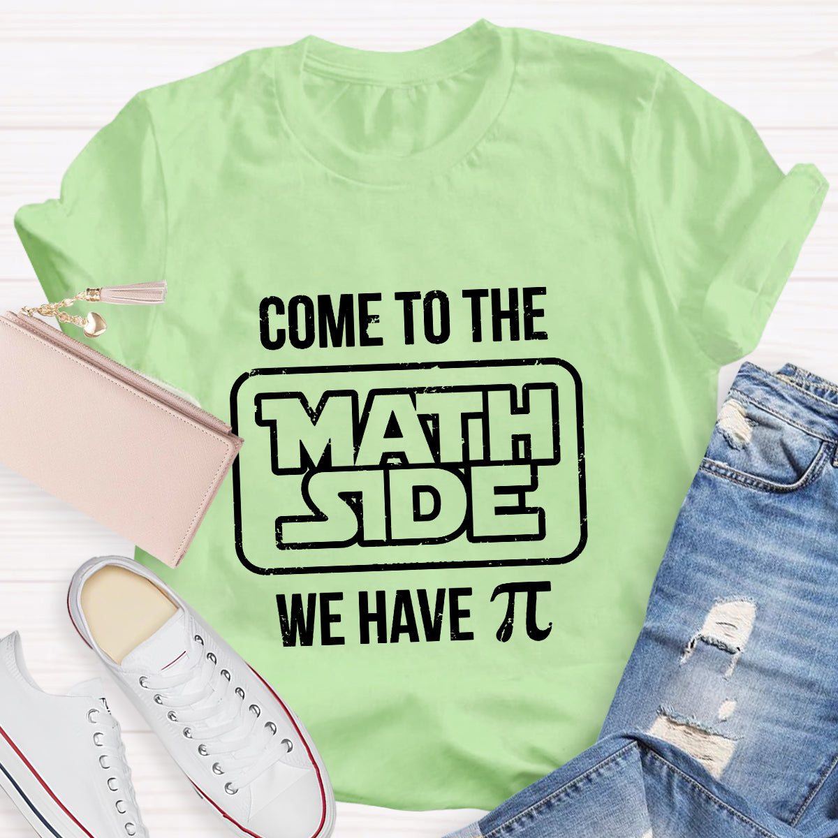 Come To The Math Side We Have Pi Star Wars T-Shirt