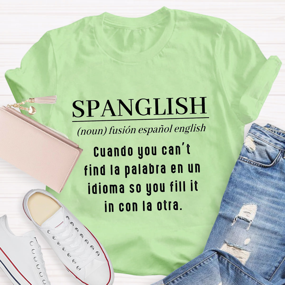 Spanglish Teacher T-Shirt