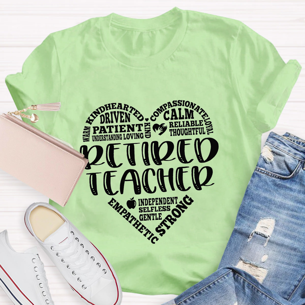 Retired Teacher Strong Teacher T-Shirt