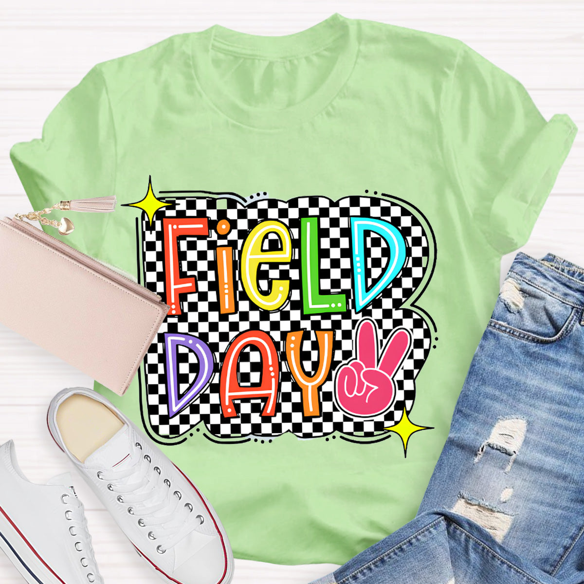 Field Day Star Teacher T-Shirt