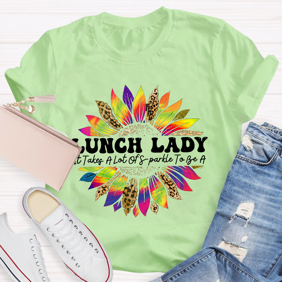 It Takes A Lot Of Sparkle To Be A Lunch Lady T-Shirt