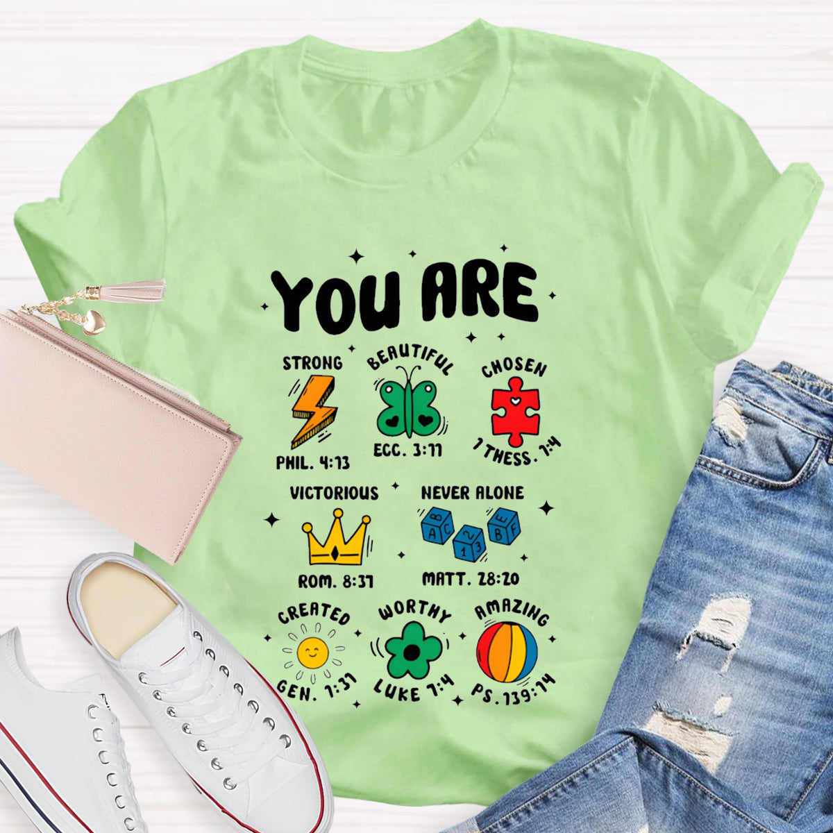 You Are Never Alone Teacher T-Shirt