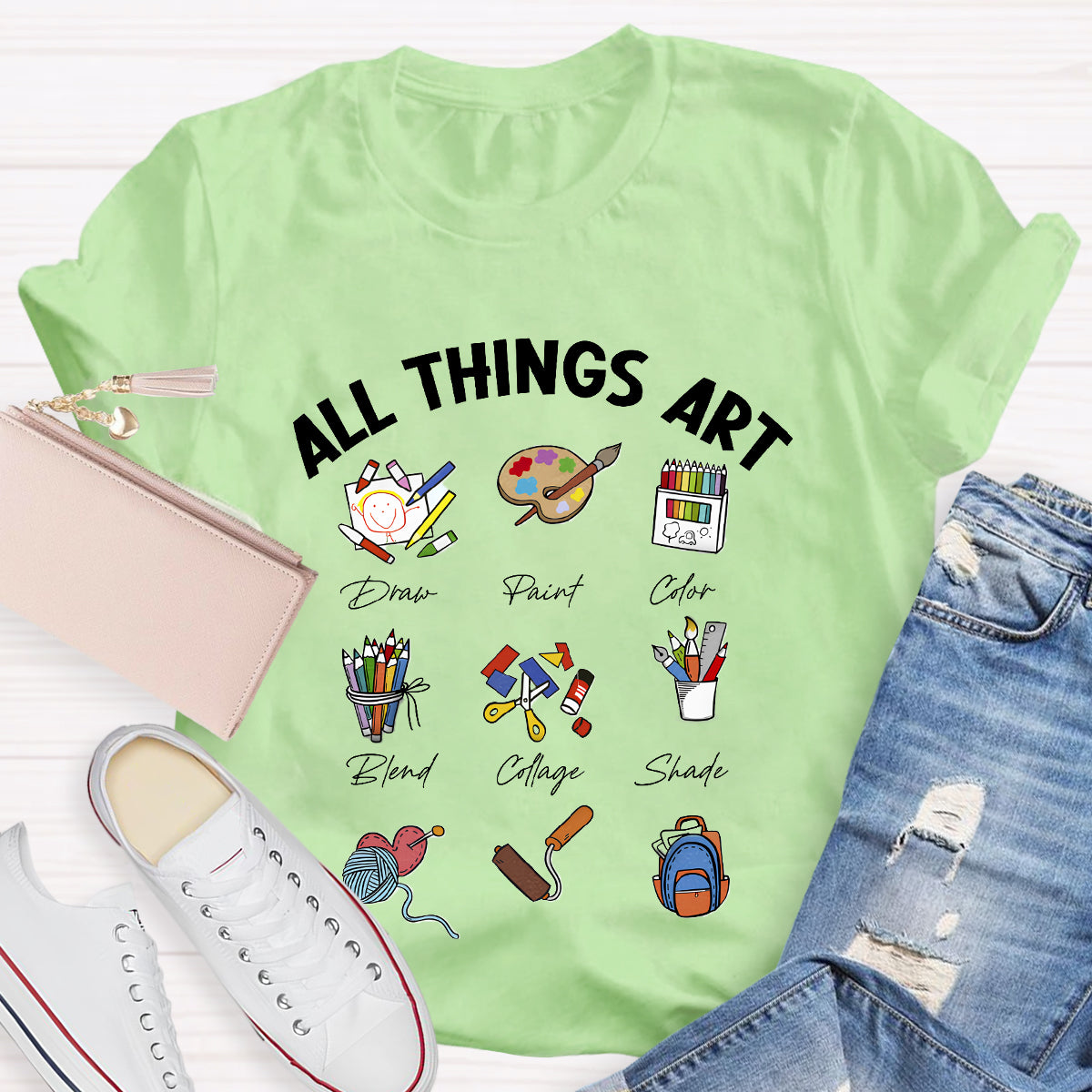 All Things Art Teacher T-Shirt