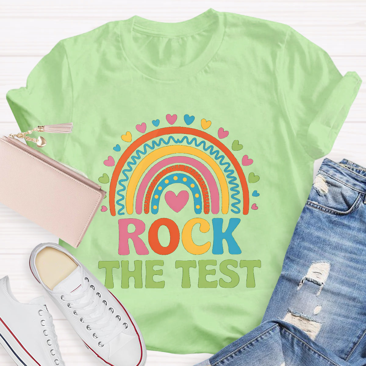 Rock The Text Teacher T-Shirt