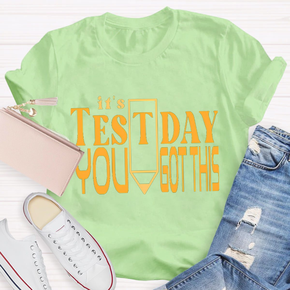 You Got This Testday Pencil Teacher T-Shirt
