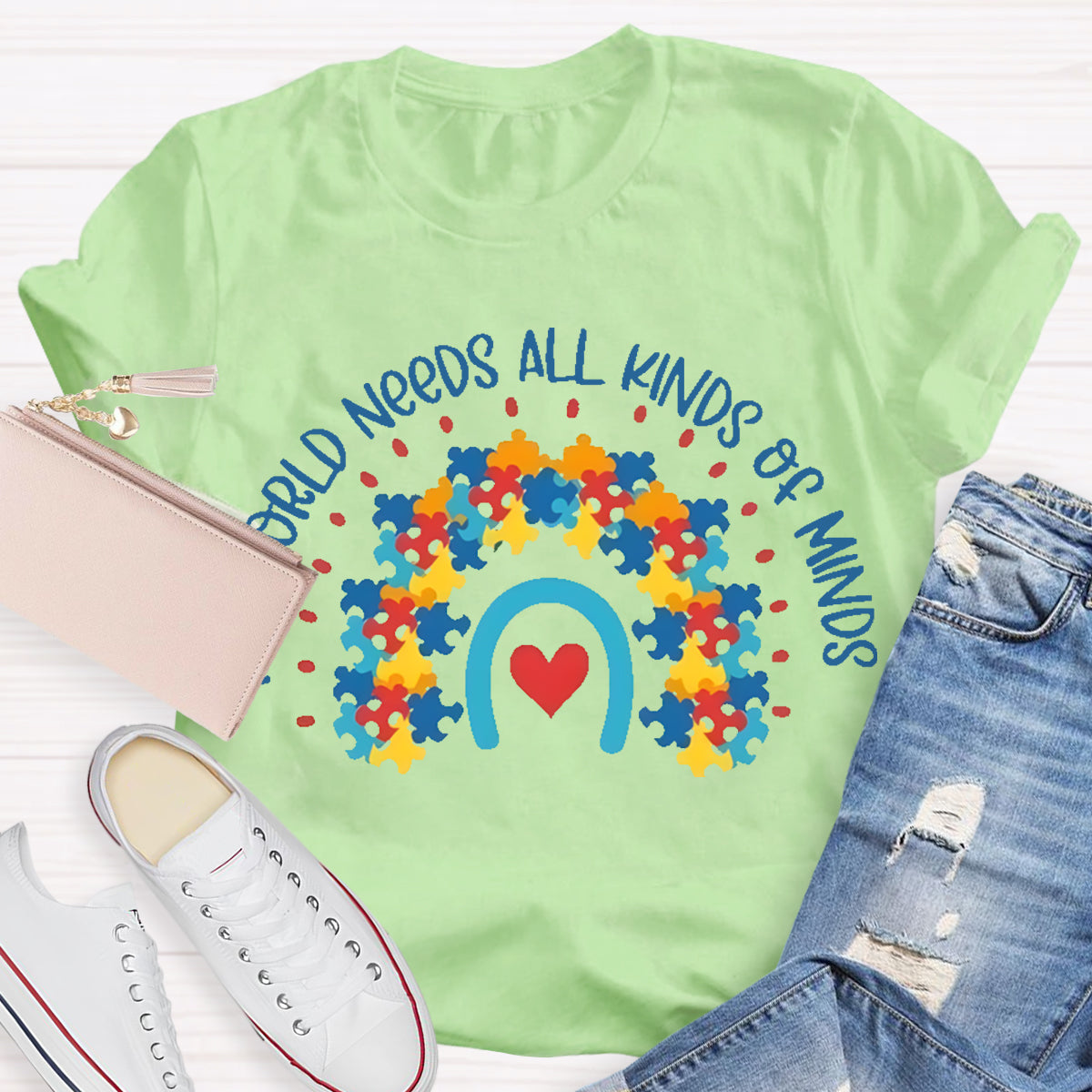 The World Needs All Kinds of Minds  T-Shirt