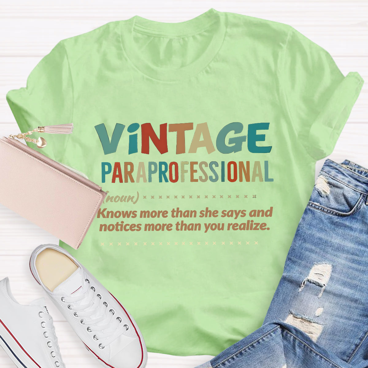 Vintage Professional Teacher T-Shirt