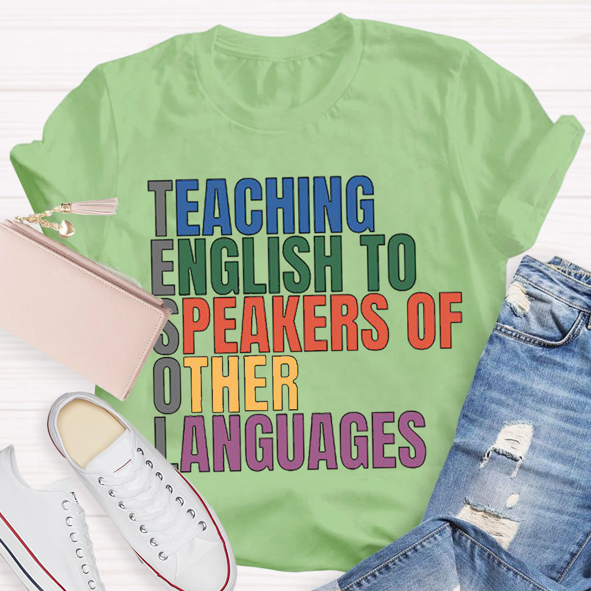 Teaching English to Speakers of Other Languages Teacher T-Shirt